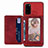 Custodia Silicone Ultra Sottile Morbida Cover con Magnetico S03D per Samsung Galaxy S20