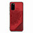 Custodia Silicone Ultra Sottile Morbida Cover con Magnetico S03D per Samsung Galaxy S20 Rosso