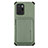 Custodia Silicone Ultra Sottile Morbida Cover con Magnetico S03D per Xiaomi Poco X3 GT 5G Verde