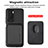 Custodia Silicone Ultra Sottile Morbida Cover con Magnetico S03D per Xiaomi Redmi K40 5G