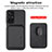 Custodia Silicone Ultra Sottile Morbida Cover con Magnetico S03D per Xiaomi Redmi Note 11 5G