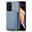 Custodia Silicone Ultra Sottile Morbida Cover con Magnetico S03D per Xiaomi Redmi Note 11 Pro+ Plus 5G Blu