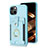 Custodia Silicone Ultra Sottile Morbida Cover con Magnetico S04D per Apple iPhone 14