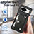 Custodia Silicone Ultra Sottile Morbida Cover con Magnetico S04D per Google Pixel 8 5G