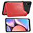 Custodia Silicone Ultra Sottile Morbida Cover con Magnetico S04D per Samsung Galaxy A10s Rosso