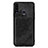 Custodia Silicone Ultra Sottile Morbida Cover con Magnetico S04D per Samsung Galaxy A20s Nero