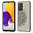 Custodia Silicone Ultra Sottile Morbida Cover con Magnetico S04D per Samsung Galaxy A72 4G