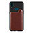 Custodia Silicone Ultra Sottile Morbida Cover con Magnetico S04D per Samsung Galaxy M01s