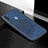Custodia Silicone Ultra Sottile Morbida Cover con Magnetico S04D per Samsung Galaxy M11 Blu
