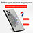 Custodia Silicone Ultra Sottile Morbida Cover con Magnetico S04D per Samsung Galaxy Note 20 Ultra 5G