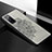 Custodia Silicone Ultra Sottile Morbida Cover con Magnetico S04D per Samsung Galaxy S20 FE 4G Grigio