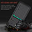 Custodia Silicone Ultra Sottile Morbida Cover con Magnetico S04D per Samsung Galaxy S21 FE 5G
