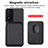 Custodia Silicone Ultra Sottile Morbida Cover con Magnetico S04D per Xiaomi Poco X4 NFC