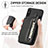 Custodia Silicone Ultra Sottile Morbida Cover con Magnetico S04D per Xiaomi Redmi 9AT