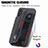 Custodia Silicone Ultra Sottile Morbida Cover con Magnetico S04D per Xiaomi Redmi 9AT