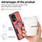 Custodia Silicone Ultra Sottile Morbida Cover con Magnetico S04D per Xiaomi Redmi Note 12 Turbo 5G