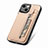Custodia Silicone Ultra Sottile Morbida Cover con Magnetico S05D per Apple iPhone 14 Plus
