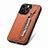 Custodia Silicone Ultra Sottile Morbida Cover con Magnetico S05D per Apple iPhone 16 Pro Max