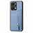 Custodia Silicone Ultra Sottile Morbida Cover con Magnetico S05D per Huawei Honor X7a