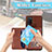 Custodia Silicone Ultra Sottile Morbida Cover con Magnetico S05D per Samsung Galaxy A02s