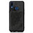 Custodia Silicone Ultra Sottile Morbida Cover con Magnetico S05D per Samsung Galaxy A10s Nero