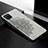 Custodia Silicone Ultra Sottile Morbida Cover con Magnetico S05D per Samsung Galaxy A12 Grigio