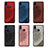 Custodia Silicone Ultra Sottile Morbida Cover con Magnetico S05D per Samsung Galaxy M01s