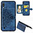 Custodia Silicone Ultra Sottile Morbida Cover con Magnetico S05D per Samsung Galaxy M10