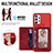 Custodia Silicone Ultra Sottile Morbida Cover con Magnetico S05D per Samsung Galaxy M32 5G