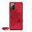 Custodia Silicone Ultra Sottile Morbida Cover con Magnetico S05D per Samsung Galaxy Note 20 5G