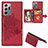 Custodia Silicone Ultra Sottile Morbida Cover con Magnetico S05D per Samsung Galaxy Note 20 Ultra 5G