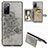 Custodia Silicone Ultra Sottile Morbida Cover con Magnetico S05D per Samsung Galaxy S20 FE 4G