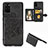 Custodia Silicone Ultra Sottile Morbida Cover con Magnetico S05D per Samsung Galaxy S20 Plus 5G Nero