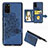 Custodia Silicone Ultra Sottile Morbida Cover con Magnetico S05D per Samsung Galaxy S20 Plus