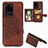 Custodia Silicone Ultra Sottile Morbida Cover con Magnetico S05D per Samsung Galaxy S20 Ultra