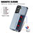 Custodia Silicone Ultra Sottile Morbida Cover con Magnetico S05D per Samsung Galaxy S21 FE 5G