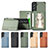 Custodia Silicone Ultra Sottile Morbida Cover con Magnetico S05D per Samsung Galaxy S22 Plus 5G