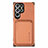 Custodia Silicone Ultra Sottile Morbida Cover con Magnetico S05D per Samsung Galaxy S24 Ultra 5G