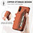 Custodia Silicone Ultra Sottile Morbida Cover con Magnetico S05D per Xiaomi Redmi 9A