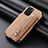 Custodia Silicone Ultra Sottile Morbida Cover con Magnetico S05D per Xiaomi Redmi K40 Pro+ Plus 5G Oro