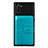 Custodia Silicone Ultra Sottile Morbida Cover con Magnetico S06D per Samsung Galaxy Note 10 5G