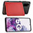 Custodia Silicone Ultra Sottile Morbida Cover con Magnetico S06D per Samsung Galaxy S20