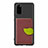 Custodia Silicone Ultra Sottile Morbida Cover con Magnetico S06D per Samsung Galaxy S20