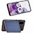 Custodia Silicone Ultra Sottile Morbida Cover con Magnetico S06D per Samsung Galaxy S20