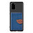 Custodia Silicone Ultra Sottile Morbida Cover con Magnetico S06D per Samsung Galaxy S20 Plus