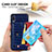 Custodia Silicone Ultra Sottile Morbida Cover con Magnetico S07D per Samsung Galaxy M10