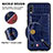 Custodia Silicone Ultra Sottile Morbida Cover con Magnetico S07D per Samsung Galaxy M10