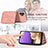 Custodia Silicone Ultra Sottile Morbida Cover con Magnetico S07D per Samsung Galaxy M32 5G