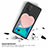 Custodia Silicone Ultra Sottile Morbida Cover con Magnetico S07D per Samsung Galaxy M80S