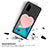 Custodia Silicone Ultra Sottile Morbida Cover con Magnetico S07D per Samsung Galaxy S20